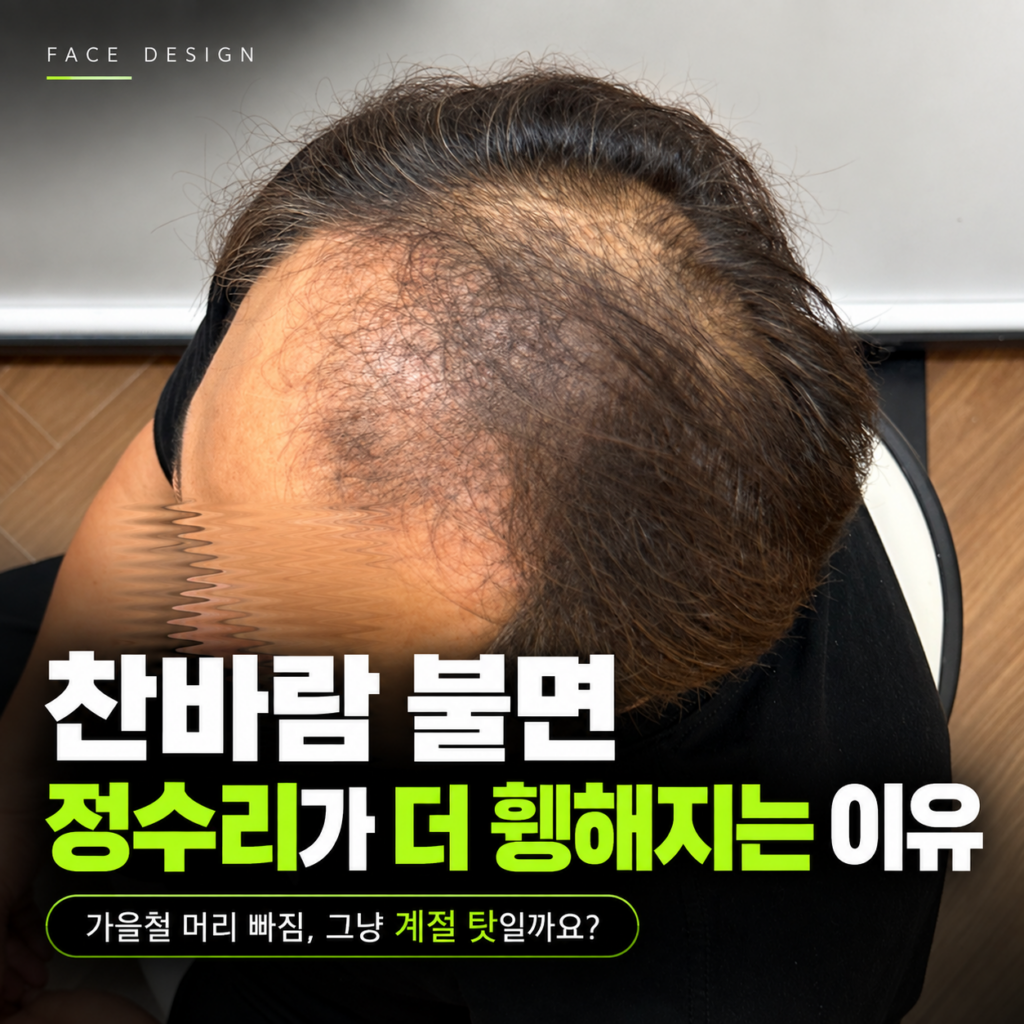 가을철 정수리탈모